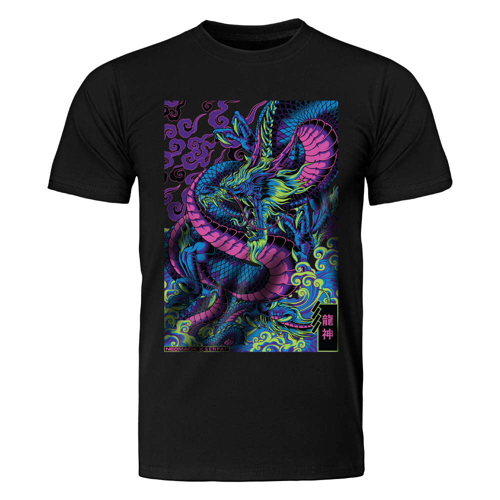 RYUJIN: T - SHIRT - NEOMACHI - Cyberpunk - Techwear - Gaming