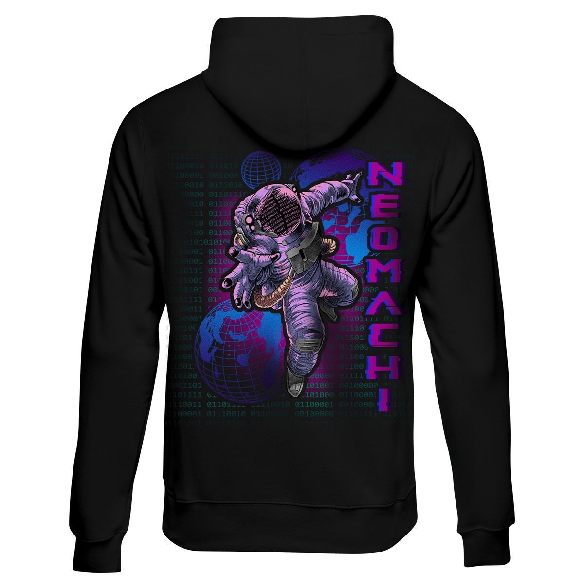 SAIBĀSUPĒSU cyberspace cyberpunk hoodie by NEOMACHI