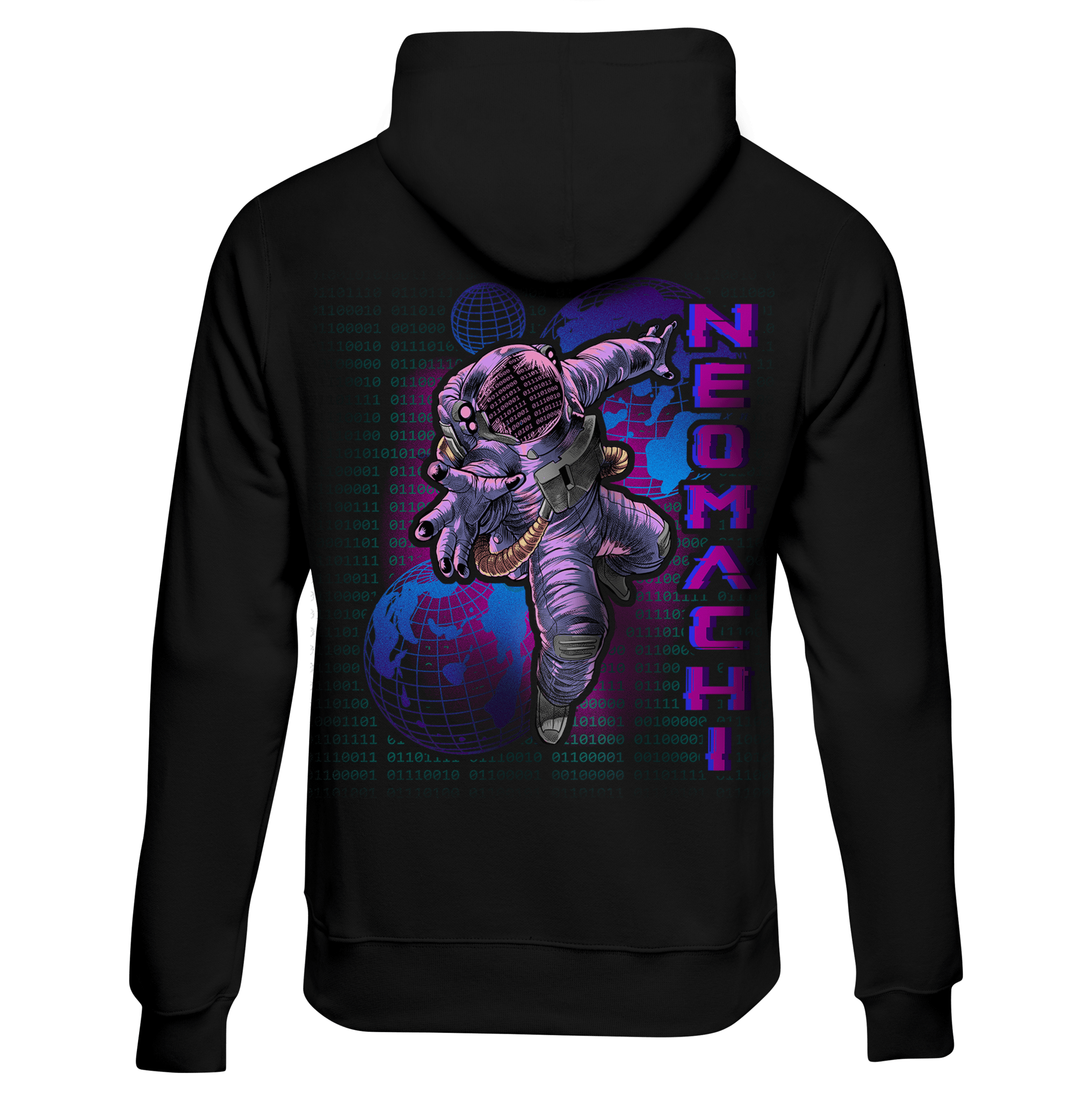 SAIBĀSUPĒSU: HOODIE - NEOMACHI - Cyberpunk - Techwear - Gaming