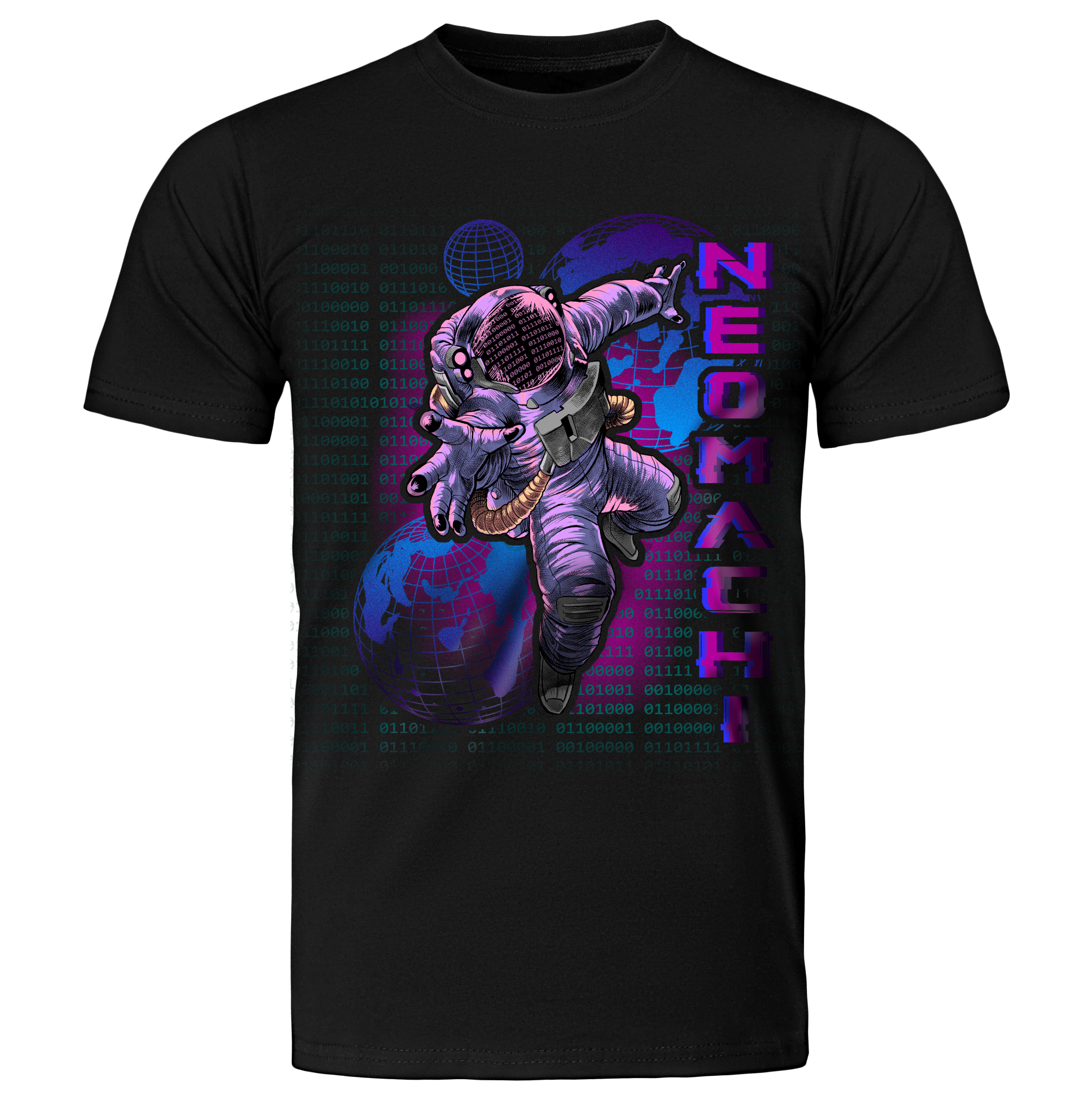 SAIBĀSUPĒSU: T - SHIRT - NEOMACHI - Cyberpunk - Techwear - Gaming