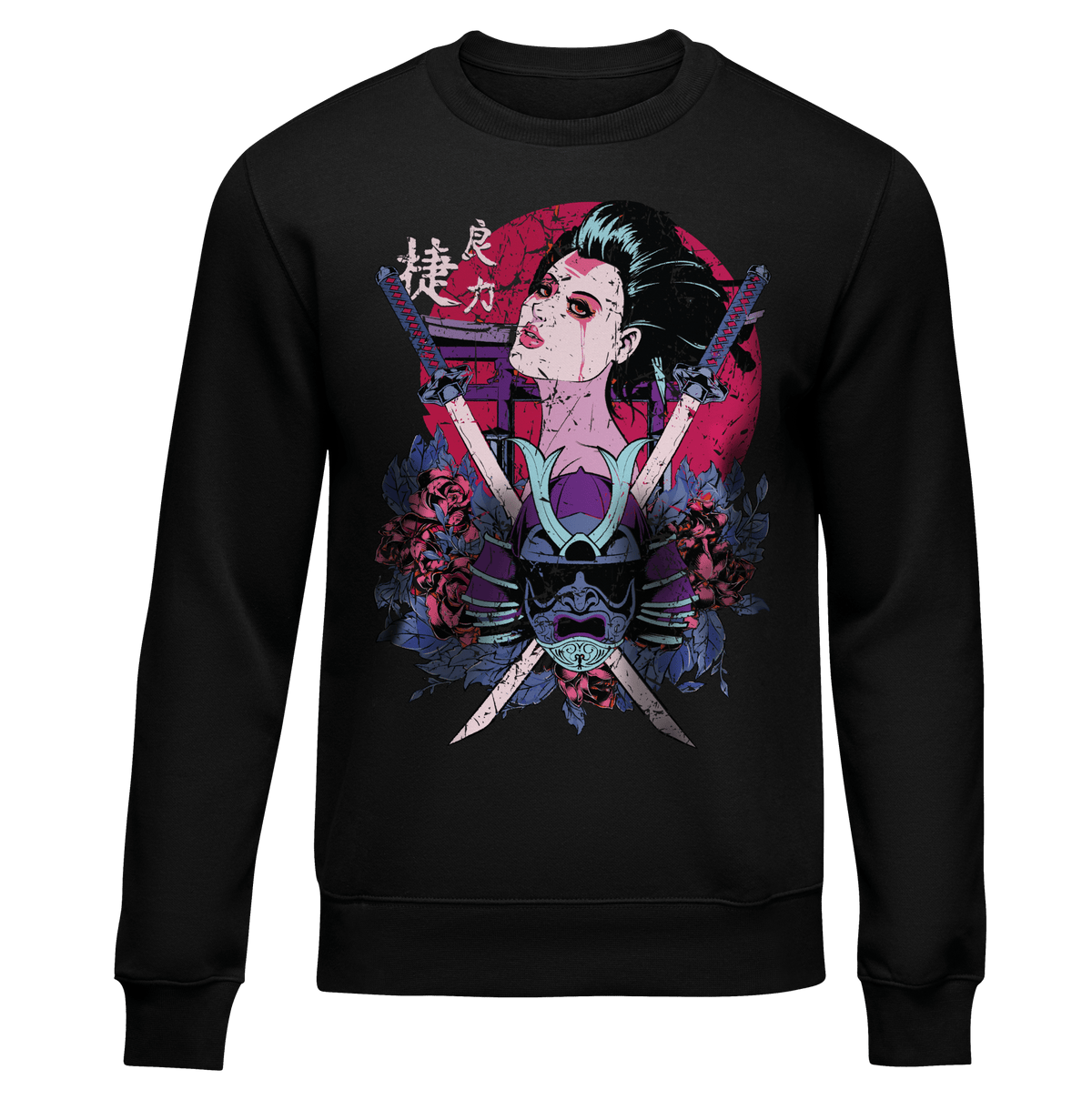 SAMURAISHA: SWEATER - NEOMACHI - Cyberpunk - Techwear - Gaming