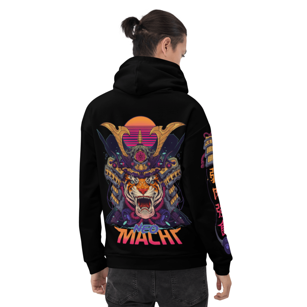 SAMURAITAIGĀ: HOODIE - NEOMACHI - Cyberpunk - Techwear - Gaming
