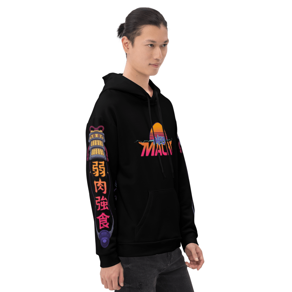 SAMURAITAIGĀ: HOODIE - NEOMACHI - Cyberpunk - Techwear - Gaming