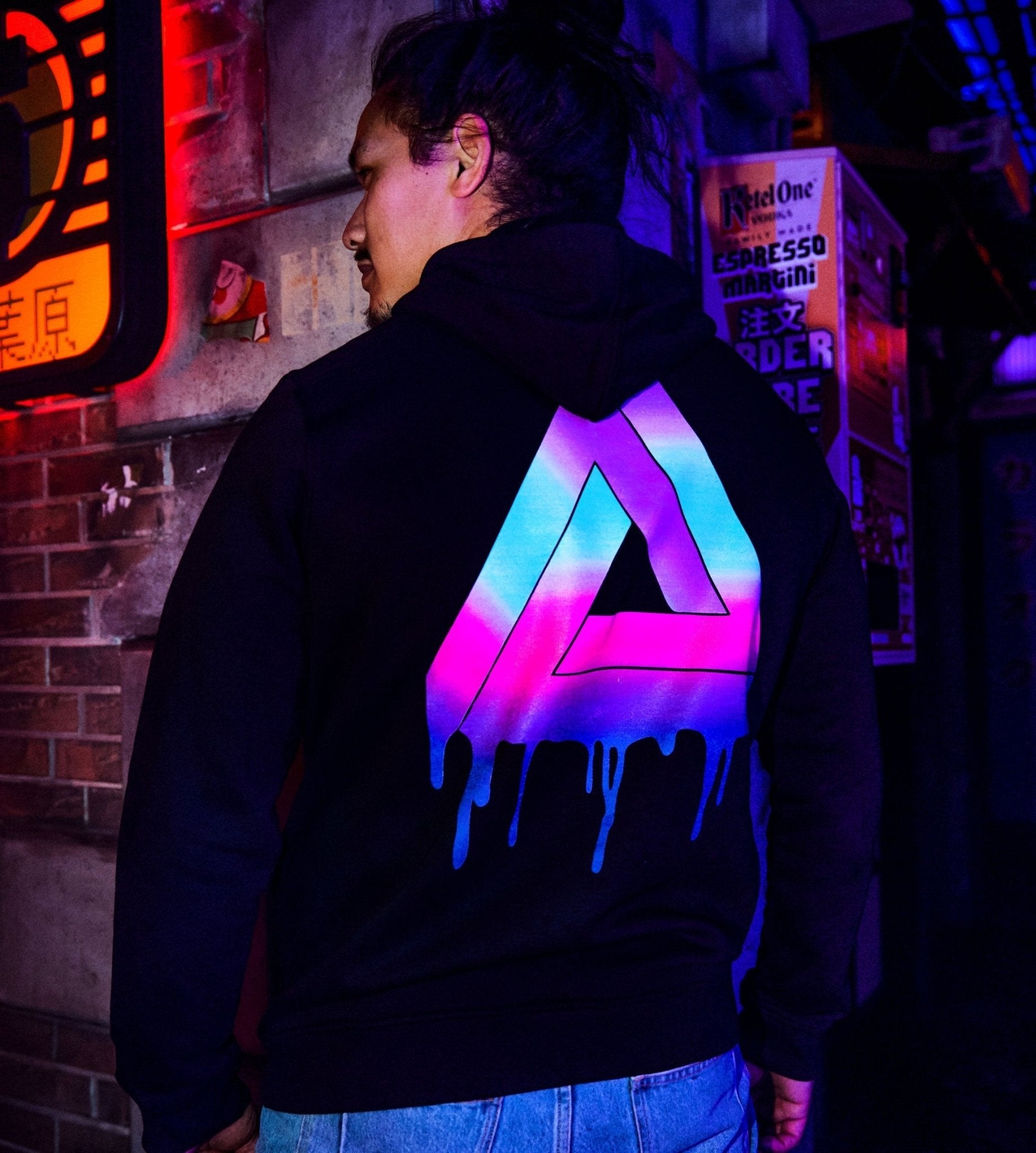 SANKAKU: HOODIE - NEOMACHI - Cyberpunk - Techwear - Gaming