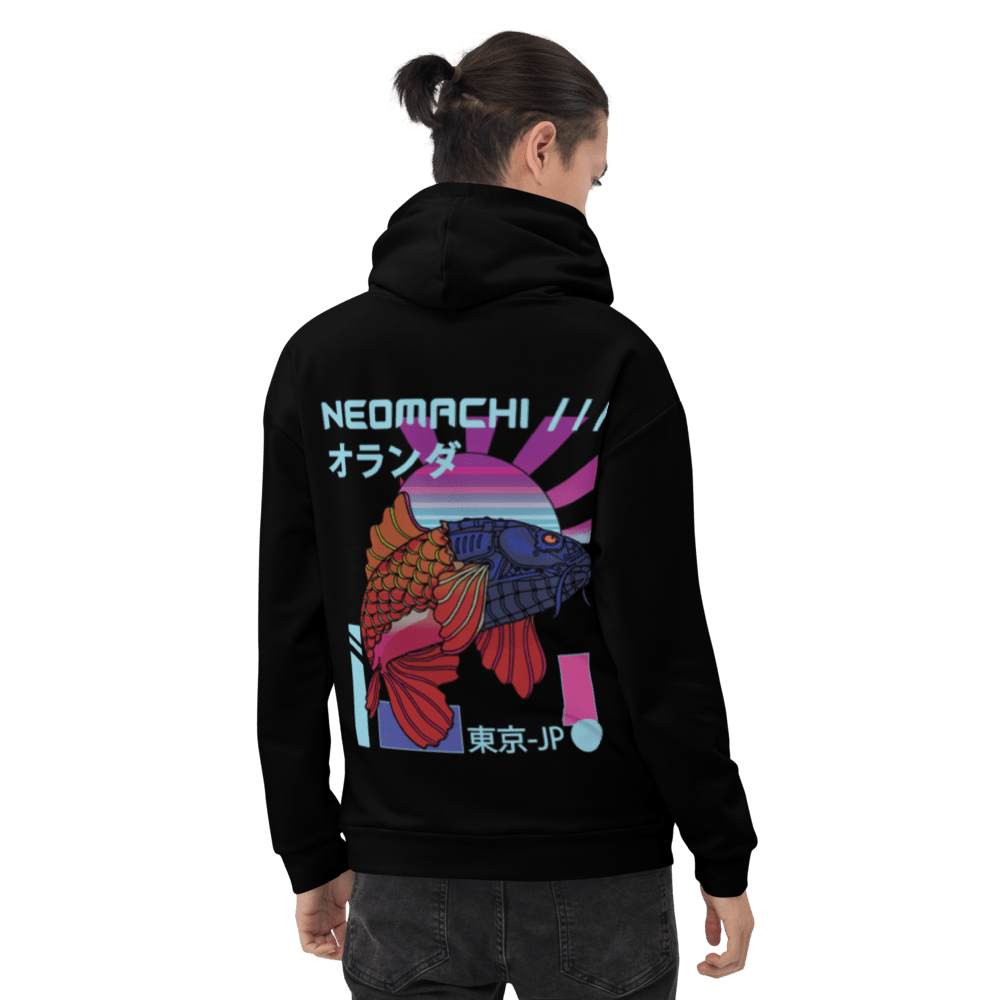 SEIJI: HOODIE - NEOMACHI - Cyberpunk - Techwear - Gaming