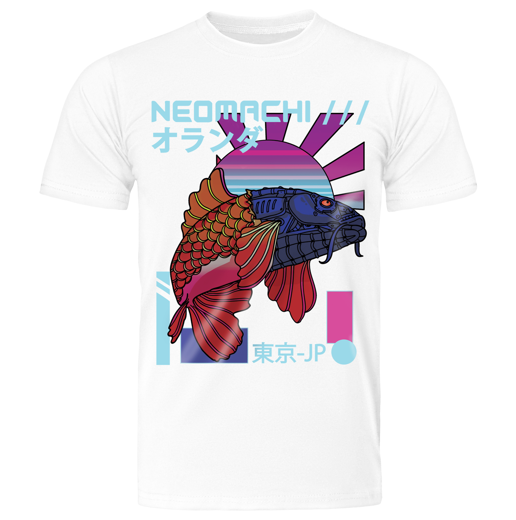 SEIJI: T - SHIRT - NEOMACHI - Cyberpunk - Techwear - Gaming