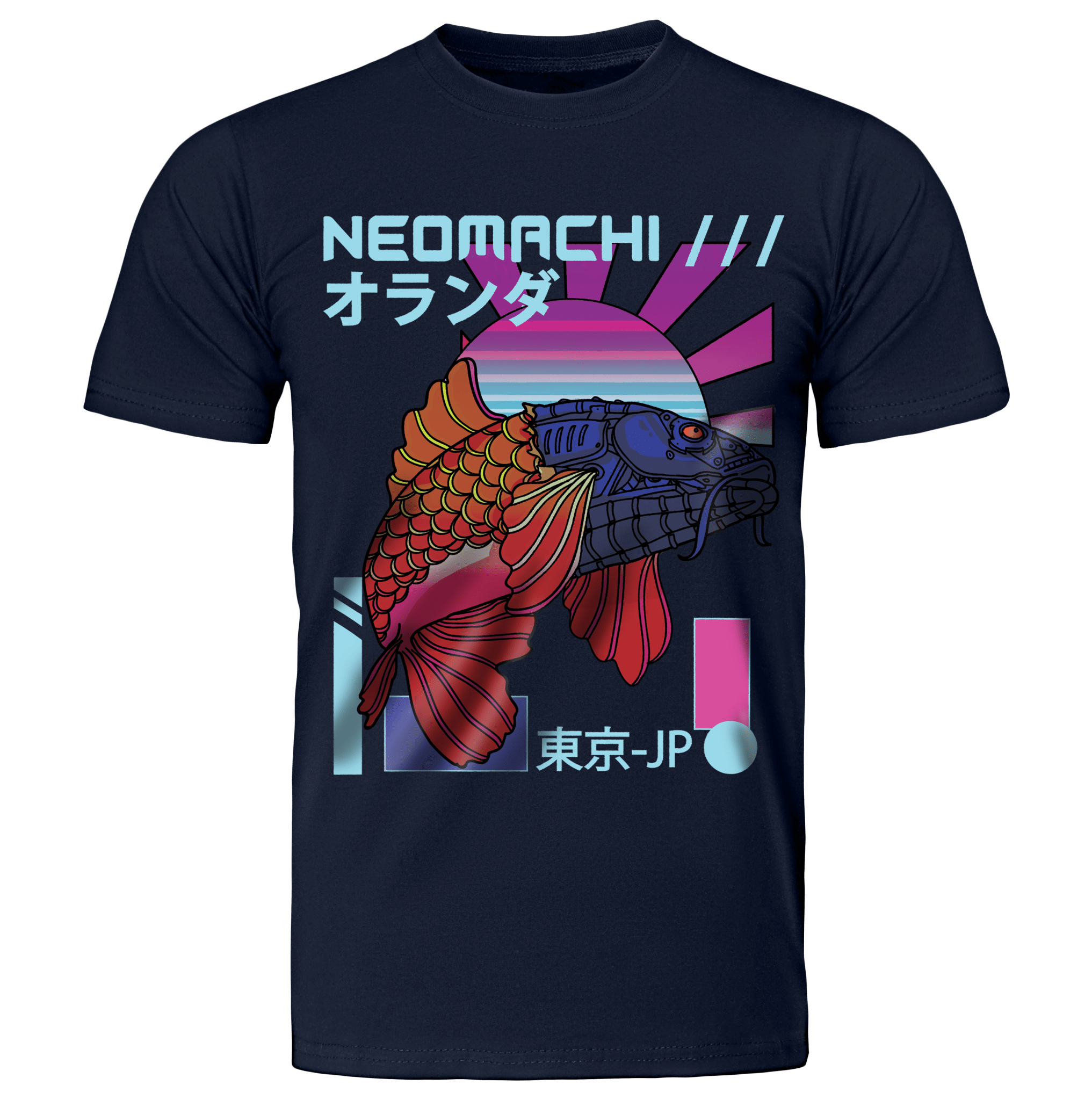 SEIJI: T - SHIRT - NEOMACHI - Cyberpunk - Techwear - Gaming