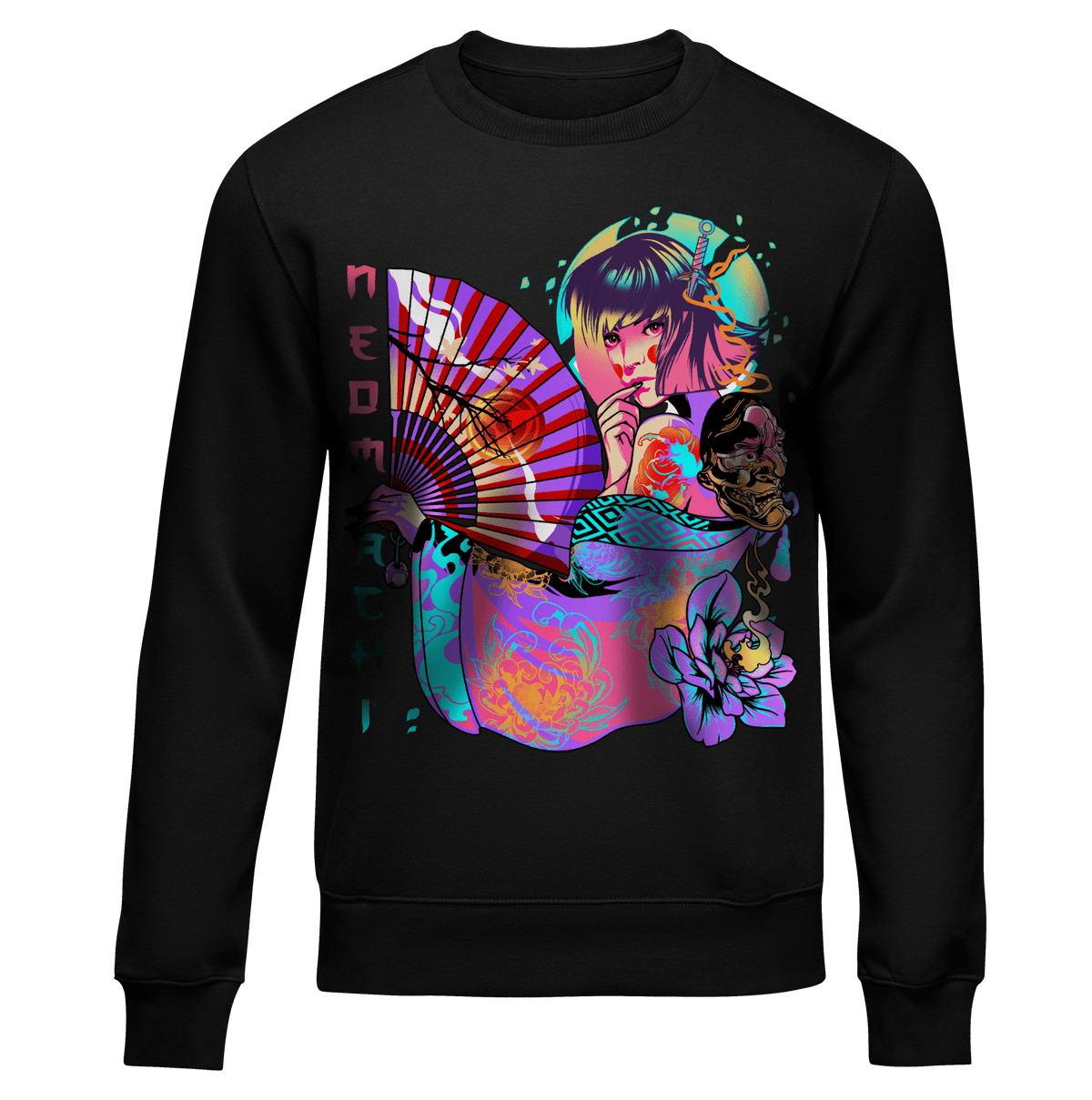 SENSU: SWEATER - NEOMACHI - Cyberpunk - Techwear - Gaming