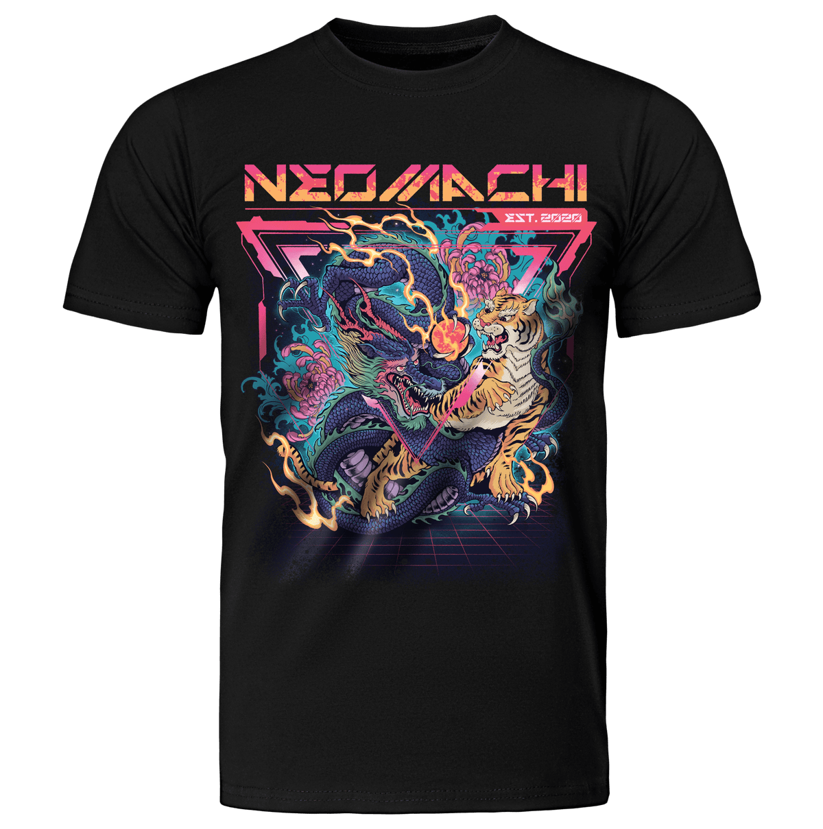SENTŌ: T - SHIRT - NEOMACHI - Cyberpunk - Techwear - Gaming