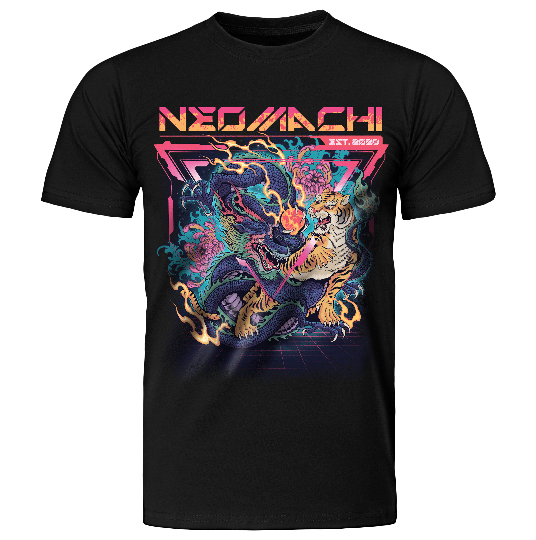 SENTŌ: T - SHIRT - NEOMACHI - Cyberpunk - Techwear - Gaming