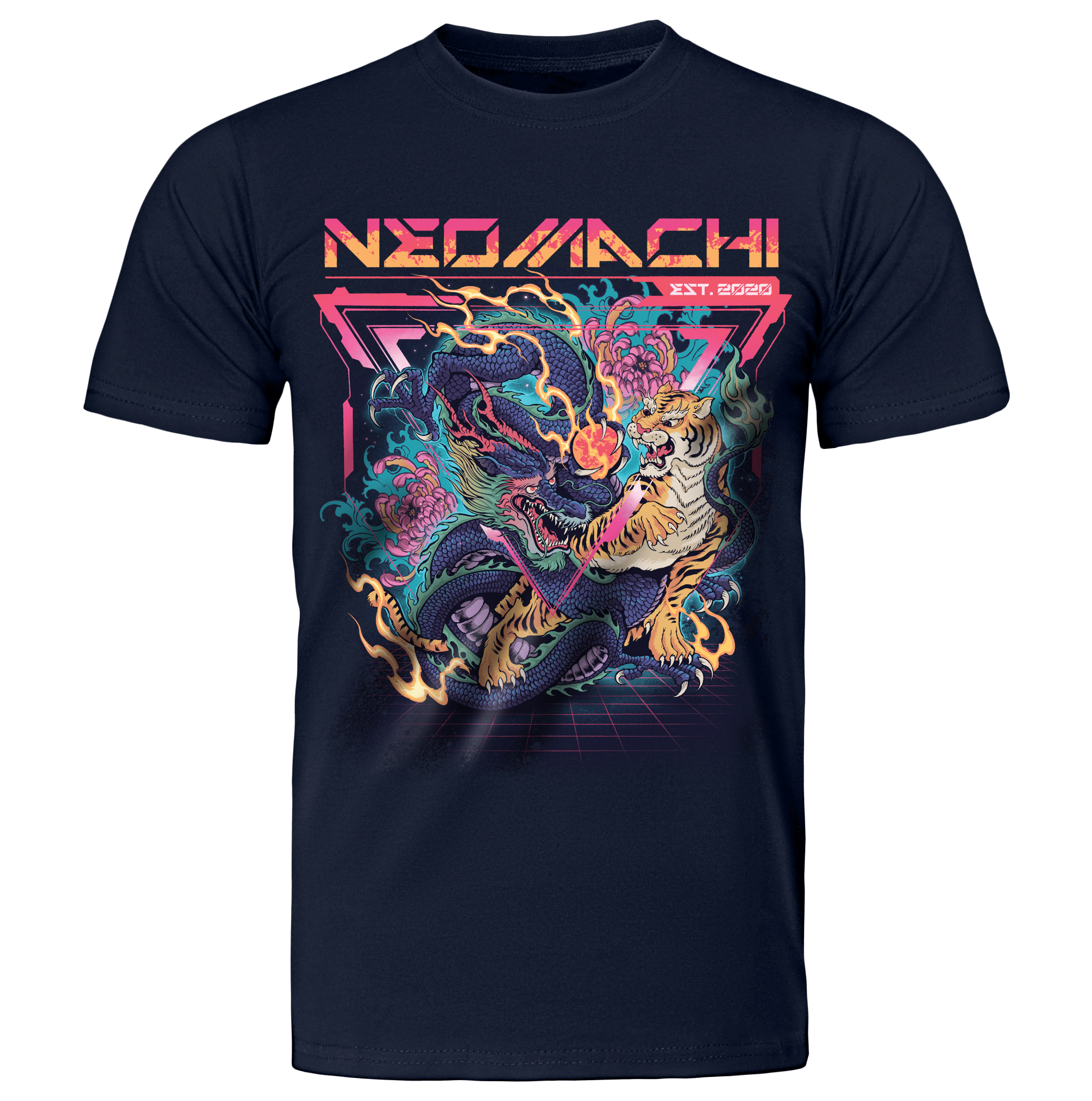 SENTŌ: T - SHIRT - NEOMACHI - Cyberpunk - Techwear - Gaming