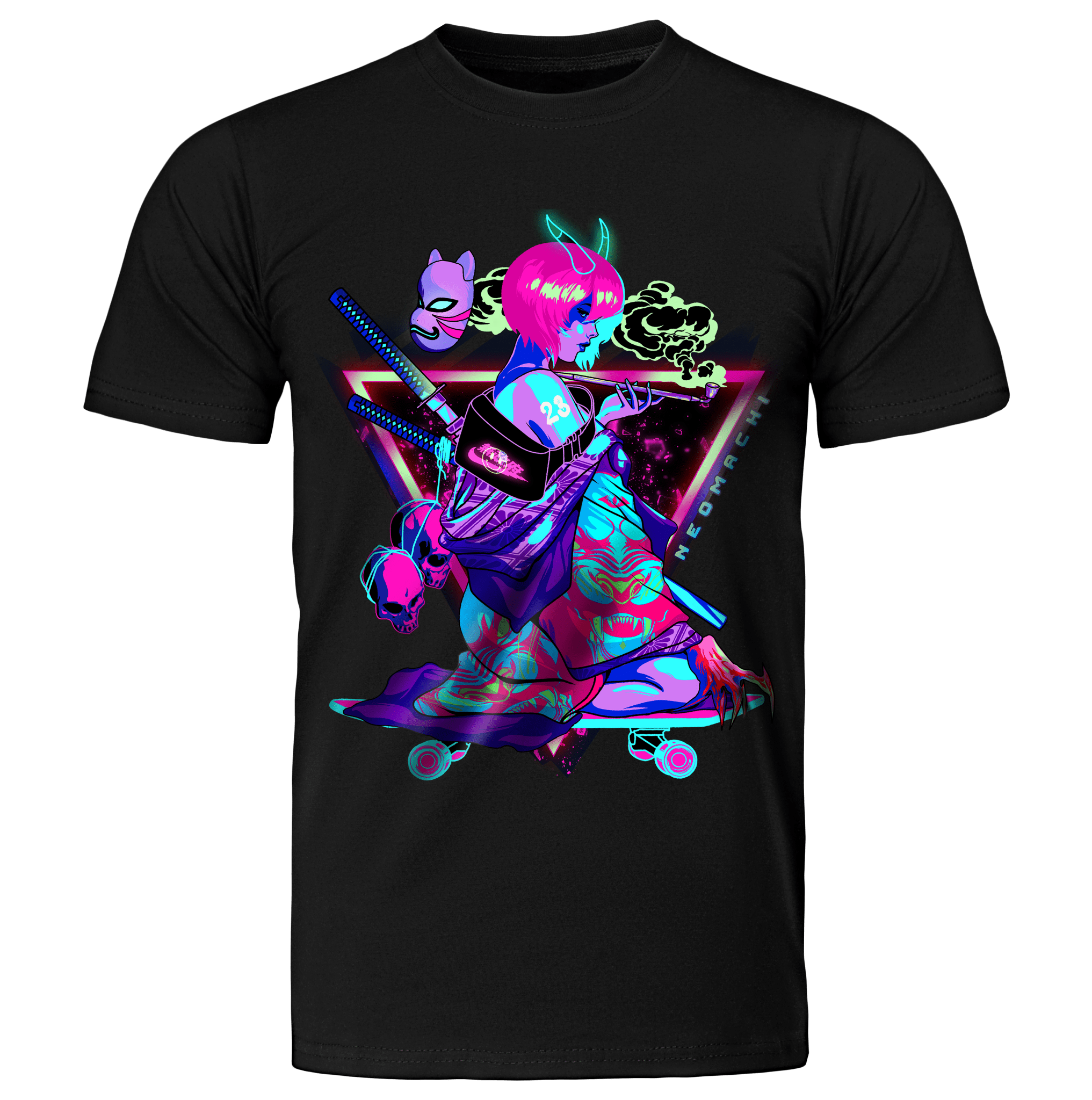 SUKĒTĀ: T - SHIRT - NEOMACHI - Cyberpunk - Techwear - Gaming