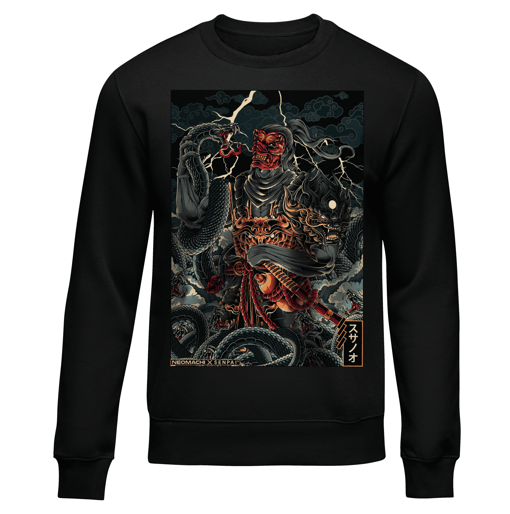 SUSANOO: SWEATER - NEOMACHI - Cyberpunk - Techwear - Gaming