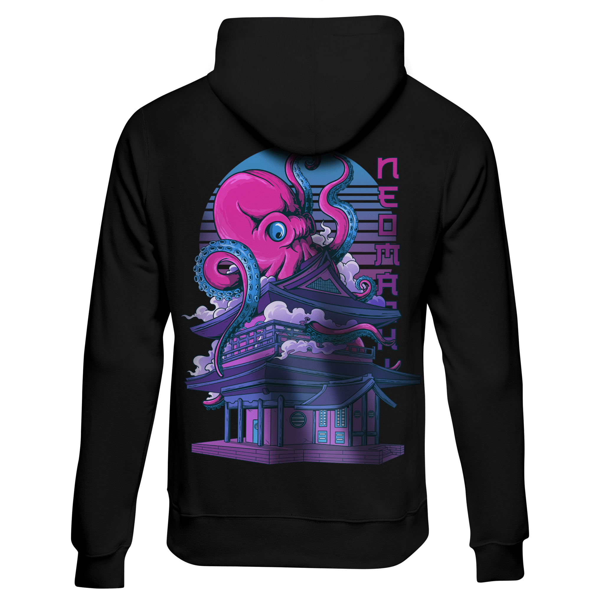 TAKOYAKI: HOODIE - NEOMACHI - Cyberpunk - Techwear - Gaming