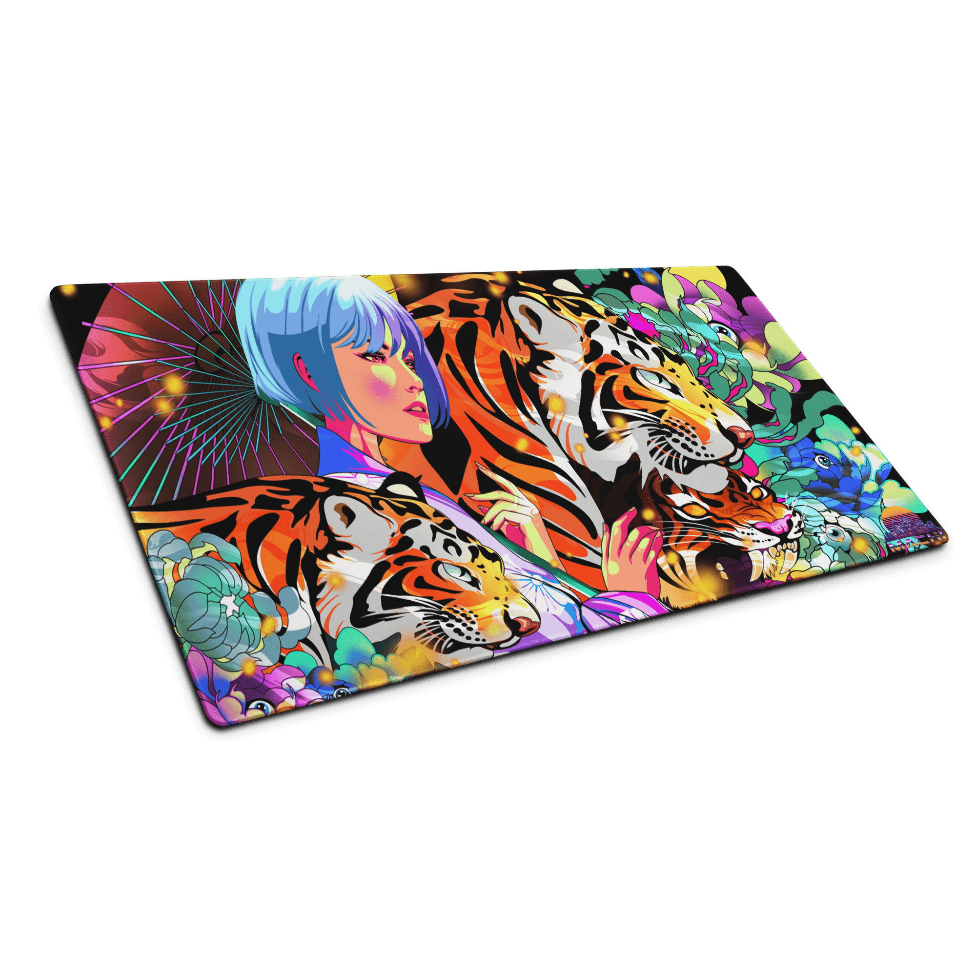 TIGERU: MOUSE PAD - NEOMACHI - Cyberpunk - Techwear - Gaming