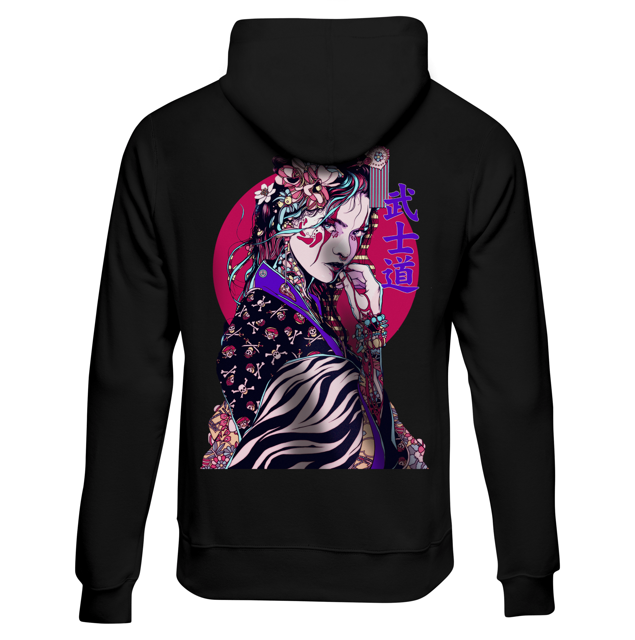 YAKUZAGĀRU: HOODIE - NEOMACHI - Cyberpunk - Techwear - Gaming