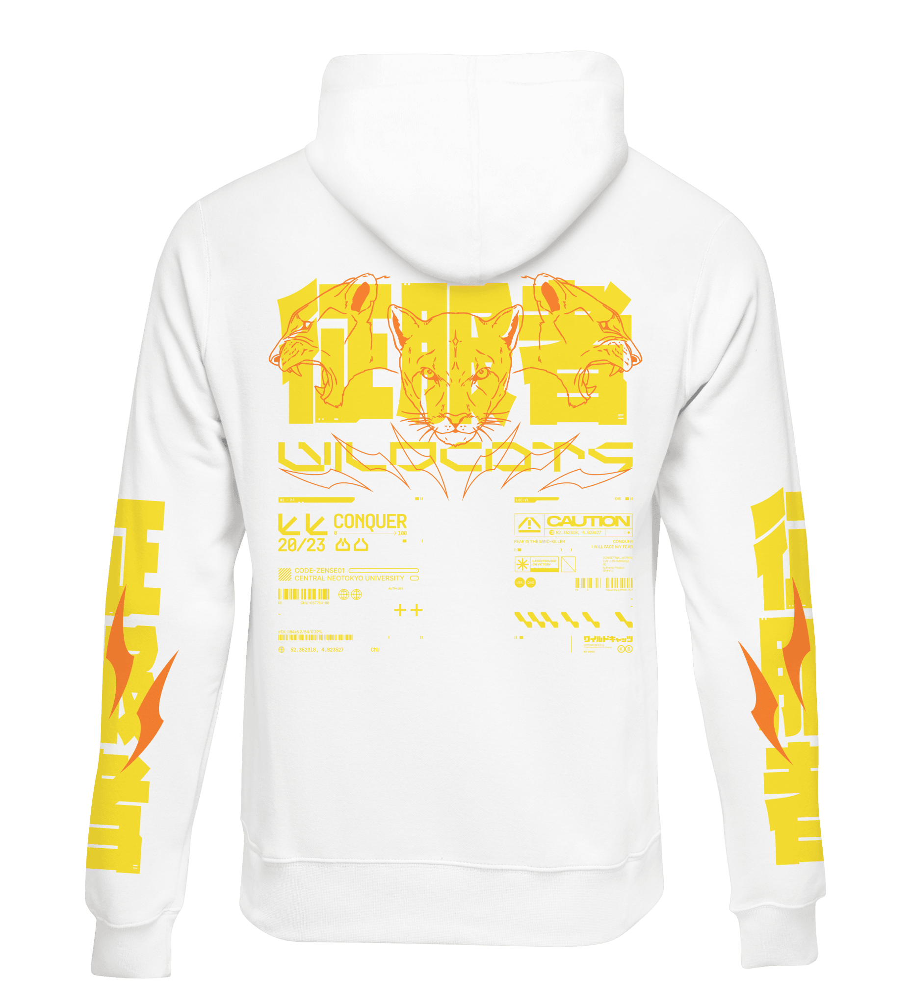 YASEI: HOODIE - NEOMACHI - Cyberpunk - Techwear - Gaming