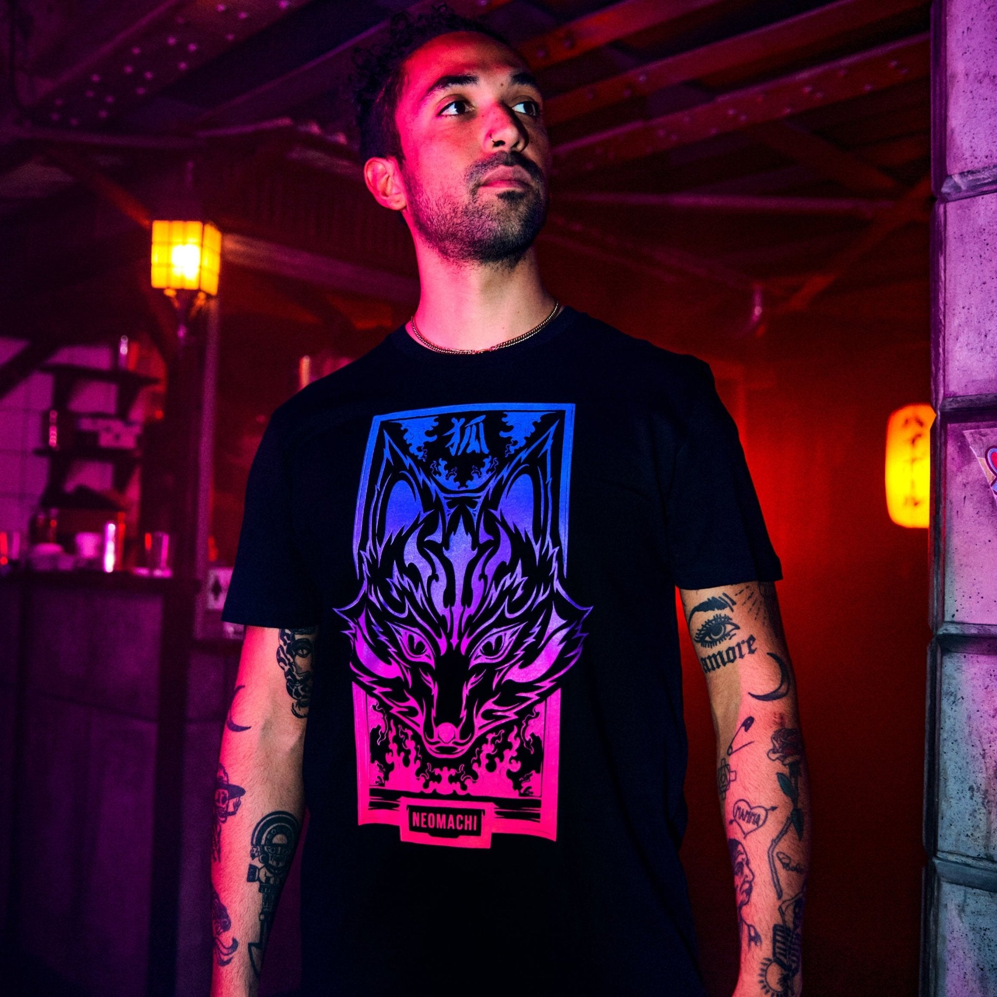 ZENKO: T - SHIRT - NEOMACHI - Cyberpunk - Techwear - Gaming